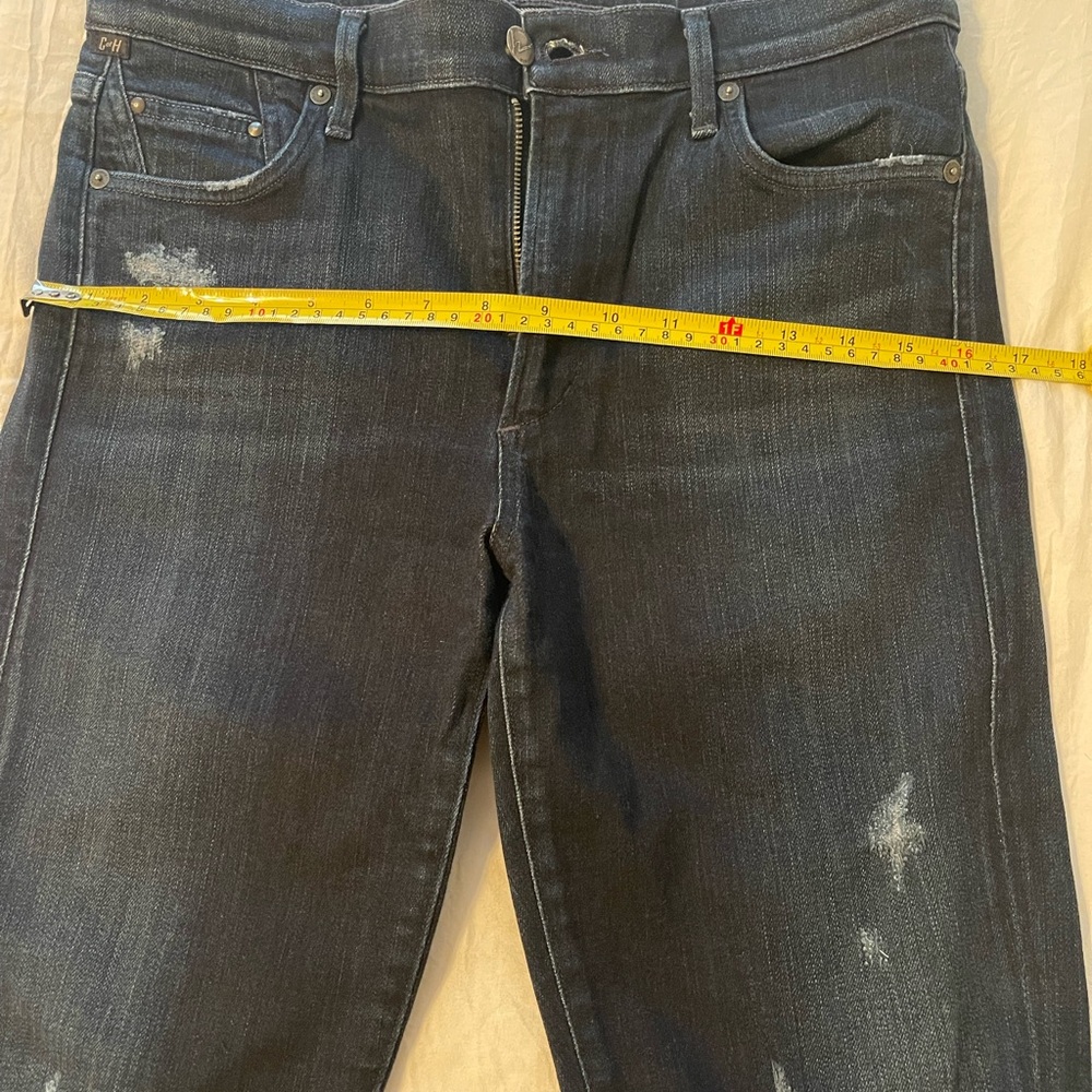 Citizens Of Humanity Dark Wash Rip Jeans 30